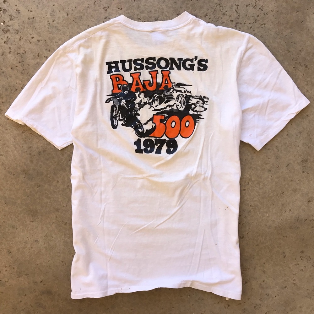 SOLD Hussongs Cantina Rare VTG 79 MX Moto